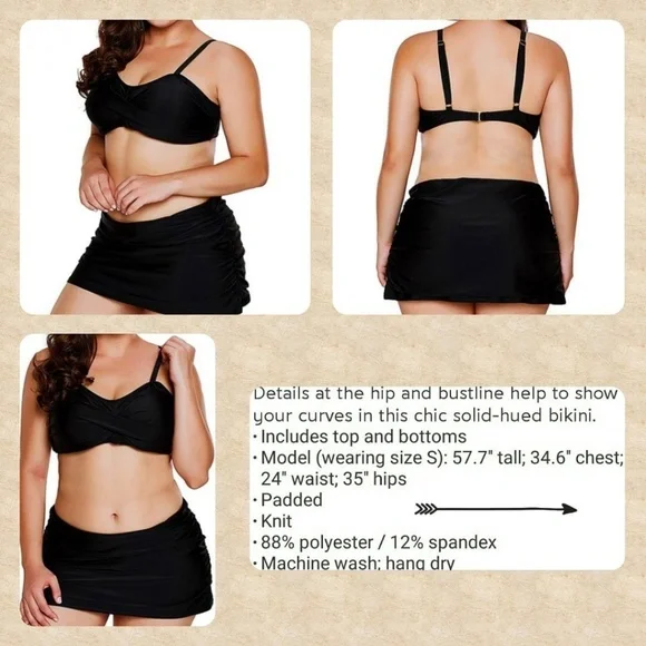 Retro Style Skirted Bikini!. - Picture 2 of 5